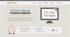 Desktop Screenshot of huberpc.com
