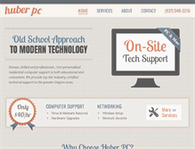 Tablet Screenshot of huberpc.com